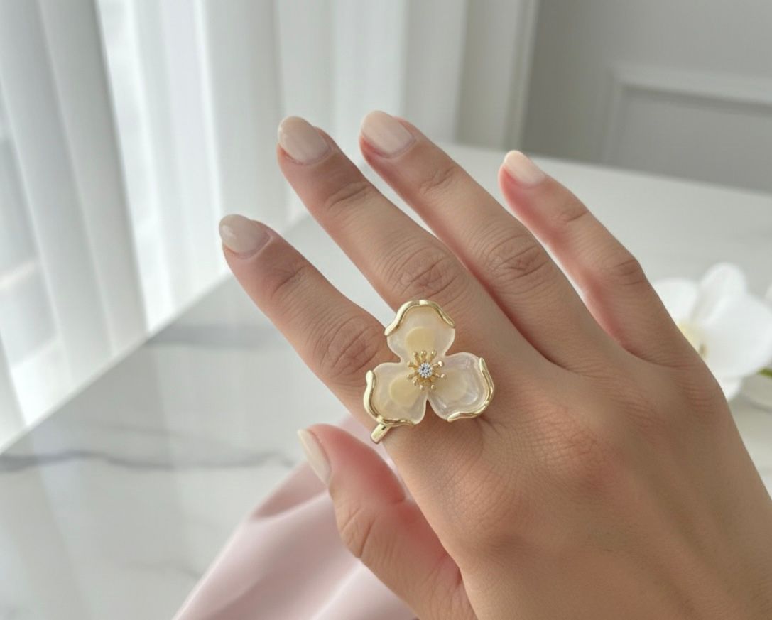 Anillo laminado en oro